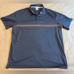 Puma Volition America Short Sleeve Golf Polo Shirt Men's XL 2023 Red White Blue